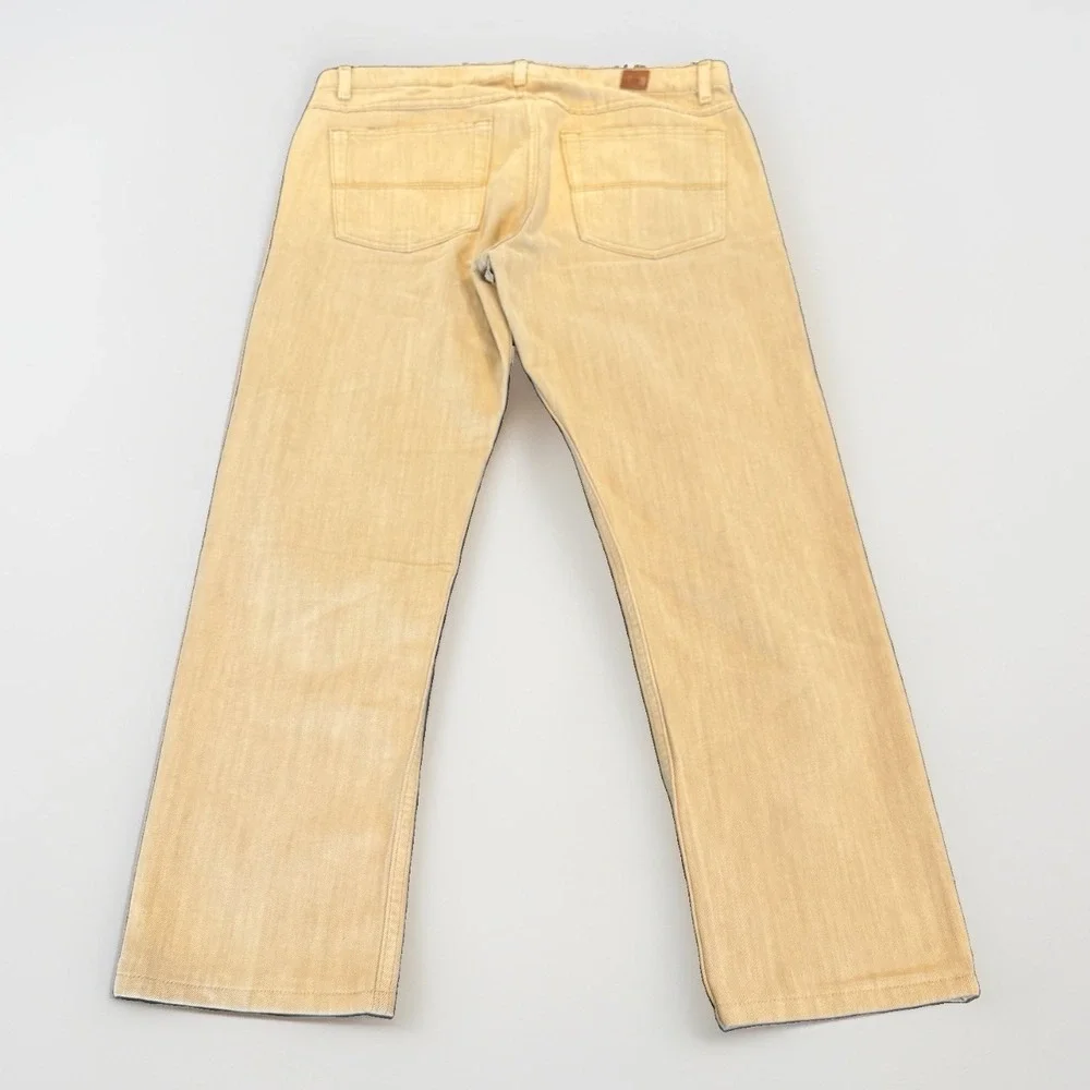 Bills Khakis Canvas 5 Pocket Pants 32-33x27 Tan USA, No size Tag See Measurement